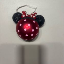 Disney Minnie Mouse Christmas Ornament