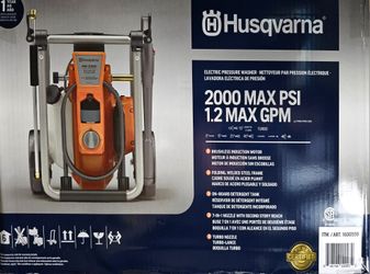 Husqvarna Pressure Washer-Fold And Go!