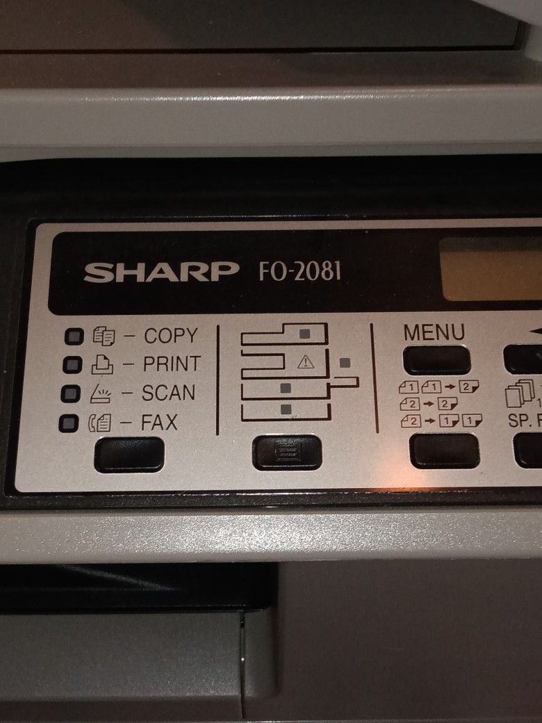 For sale SHARP FO-2081 Copy/Fax/Print/,Scanner Machine