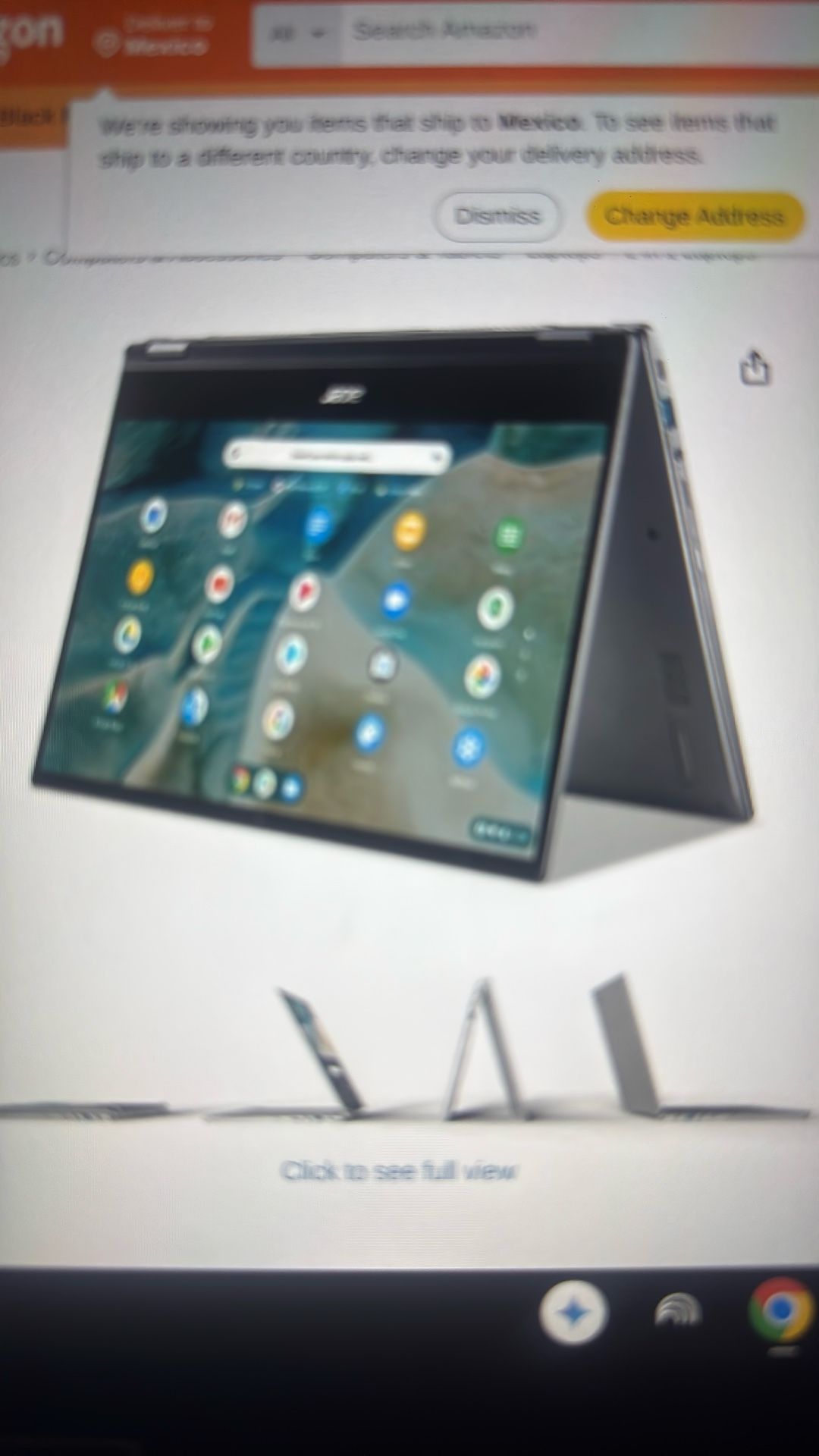 Acer Chromebook Spin 514 14” Full HD Touchscreen