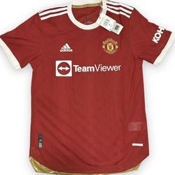 Manchester United Jersey Authentic Adidas New with Tags Sz Medium