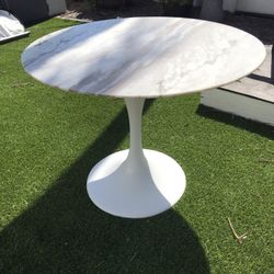 Round Marble Dining Table For Sale