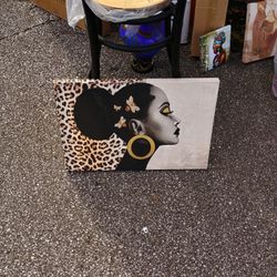 Medium Size Queen Canvas Wall Art