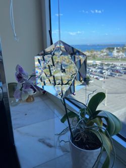 Crystal Ball & Hanging Hexagon