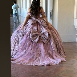 custom quince dress
