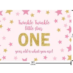 Twinkle Twinkle, Little Star Birthday Decorations