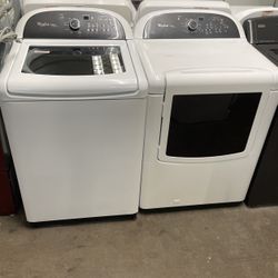 Whirlpool Cabrio Platinum Gas Washer And Dryer Set