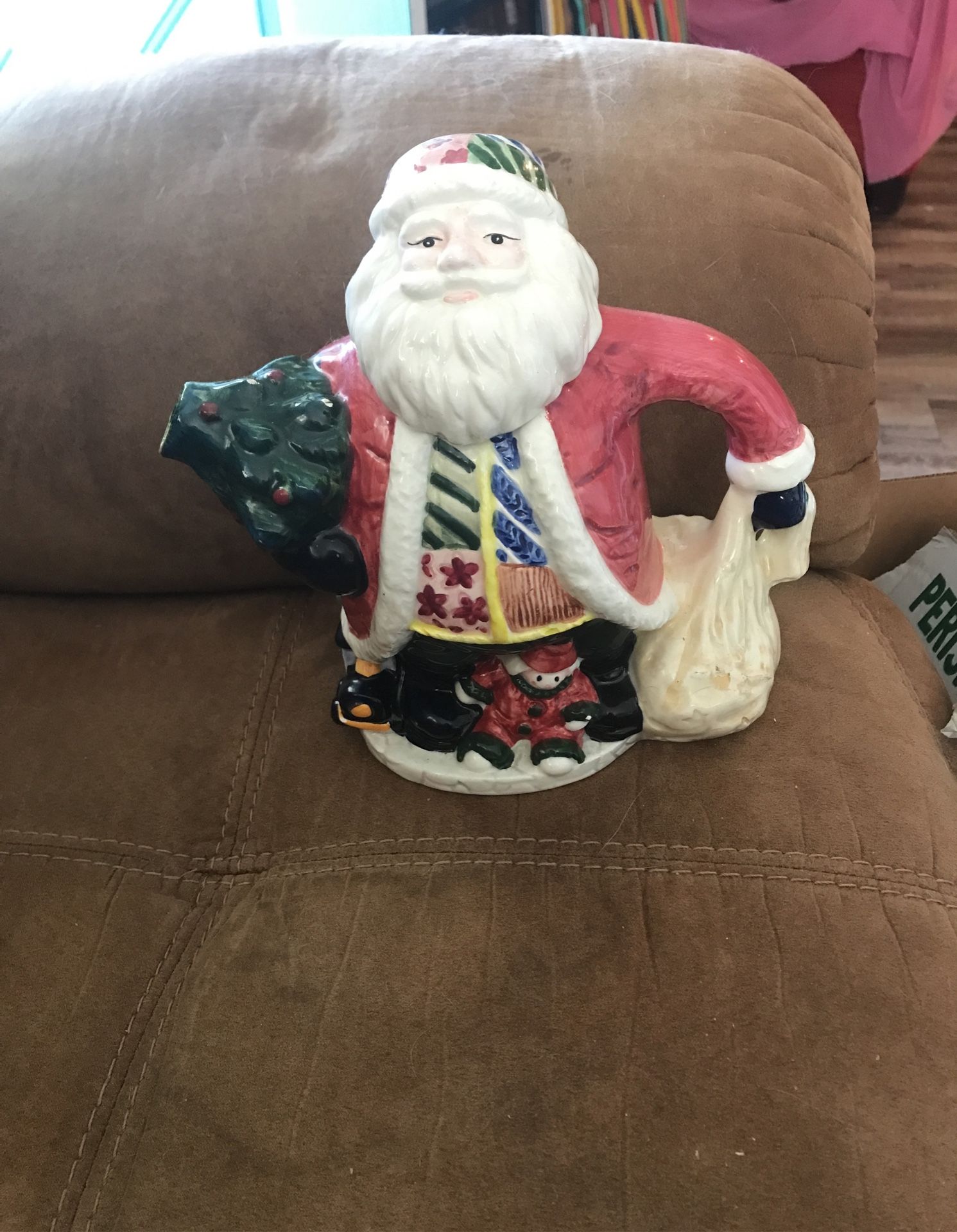 SANTA TEAPOT NEW