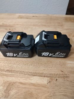 18v Lithium Ion batteries 6.0Ah for Makita 18v tools