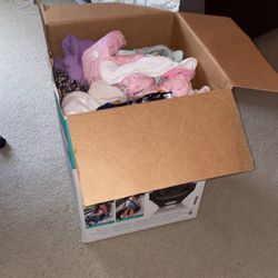 Girl Clothes 0-12 months, box full