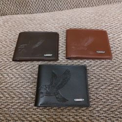 EAGLES LEATHER WALLET.  $12 EACH. NEW.  PICKUP ONLY.