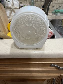 Vintage Bathroom Light Milk Clear Glass Globe