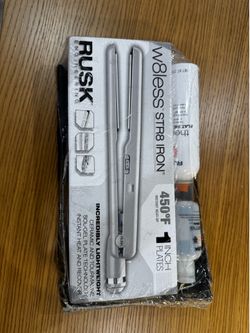 NEW W8Less Str8 Flat Iron Bundle Plancha Para Cabello Hair straightener