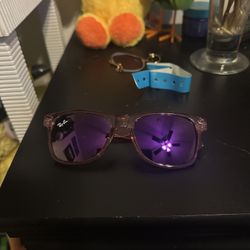 Purple Ray Ban Sunglasses