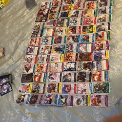 One Piece And Pokémon Cards