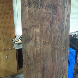 Reclaimed wood slab