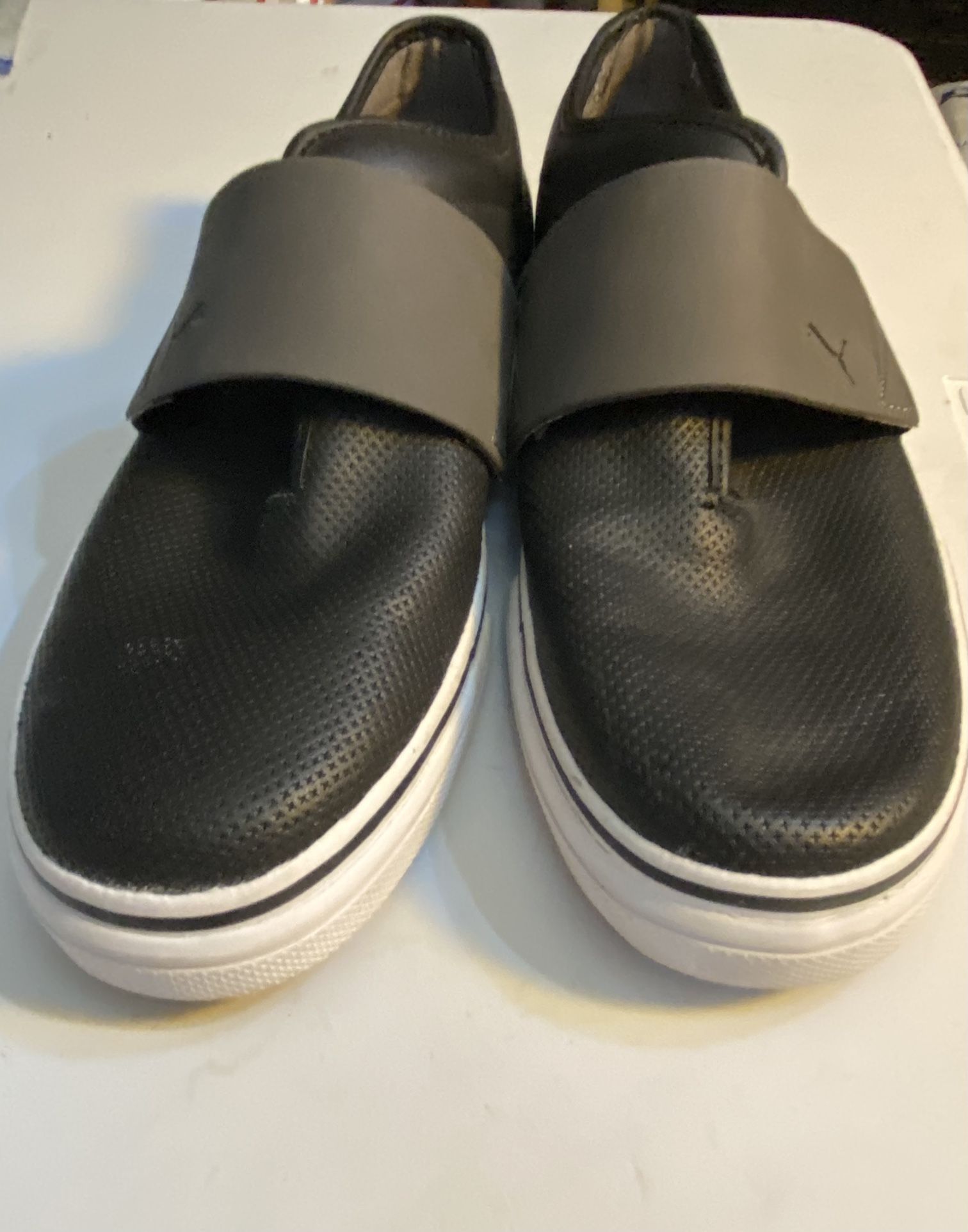 Mens Slip On Black Puma Slip On Athletic Shoes