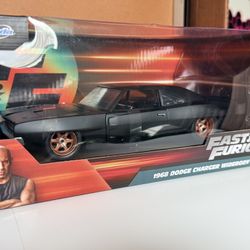 Jada Fast & Furious 1968 Dodge Charger Widebody – 1:24 Scale – Brand New