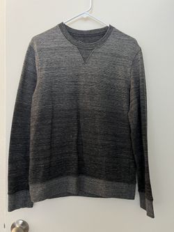 Marc Anthony Grey/black Long Sleeve Shirt