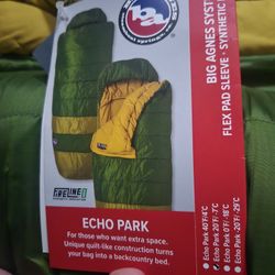 Big Agnes Echo Park 20° Sleeping Bag