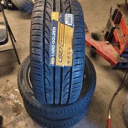 245/45/18 Land Golden Tires Installed And Balanced/ Instaladas Y Balanceadas 