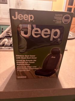 Jeep Sideless Seat Cover with Head Rest Cover