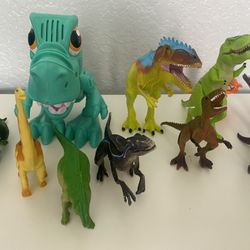 Dinosaurs Toys Figures Set (12 counts)