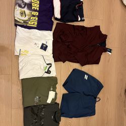 Men's Clothing Bundle - Polo Ralph Lauren, Uniqlo, Reebok, pick up in temple city