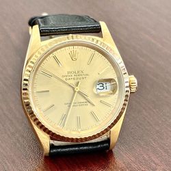 Rolex Datejust 18k Solid Yellow Gold *SERVICED JAN 2023*