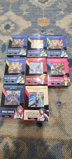 Cardfight vanguard overdress starter decks bundle