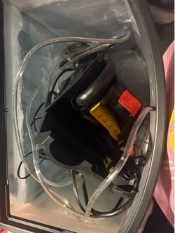 Fish tank w accessories