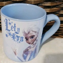 EUC Disneys Frozen Let It Go Coffee Cup Mugs 14 Ozs #110