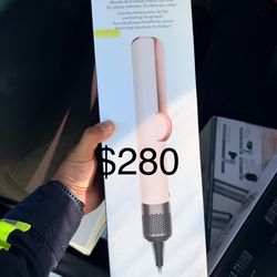 Dyson Airstrait dryer and straightener (Ceramic Pink/Rose Gold)