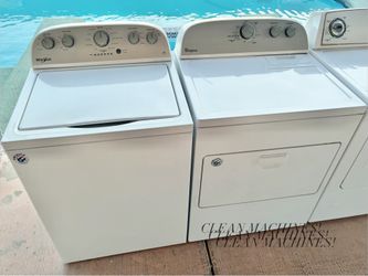 Whirlpool Washer and Gas Dryer 90 Day Warranty Some Delivery