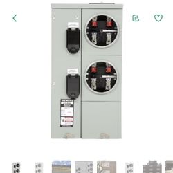 200 Amp Gang Meter