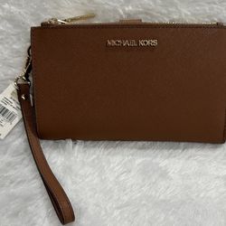 Michael Kors Double Zip Wristlet