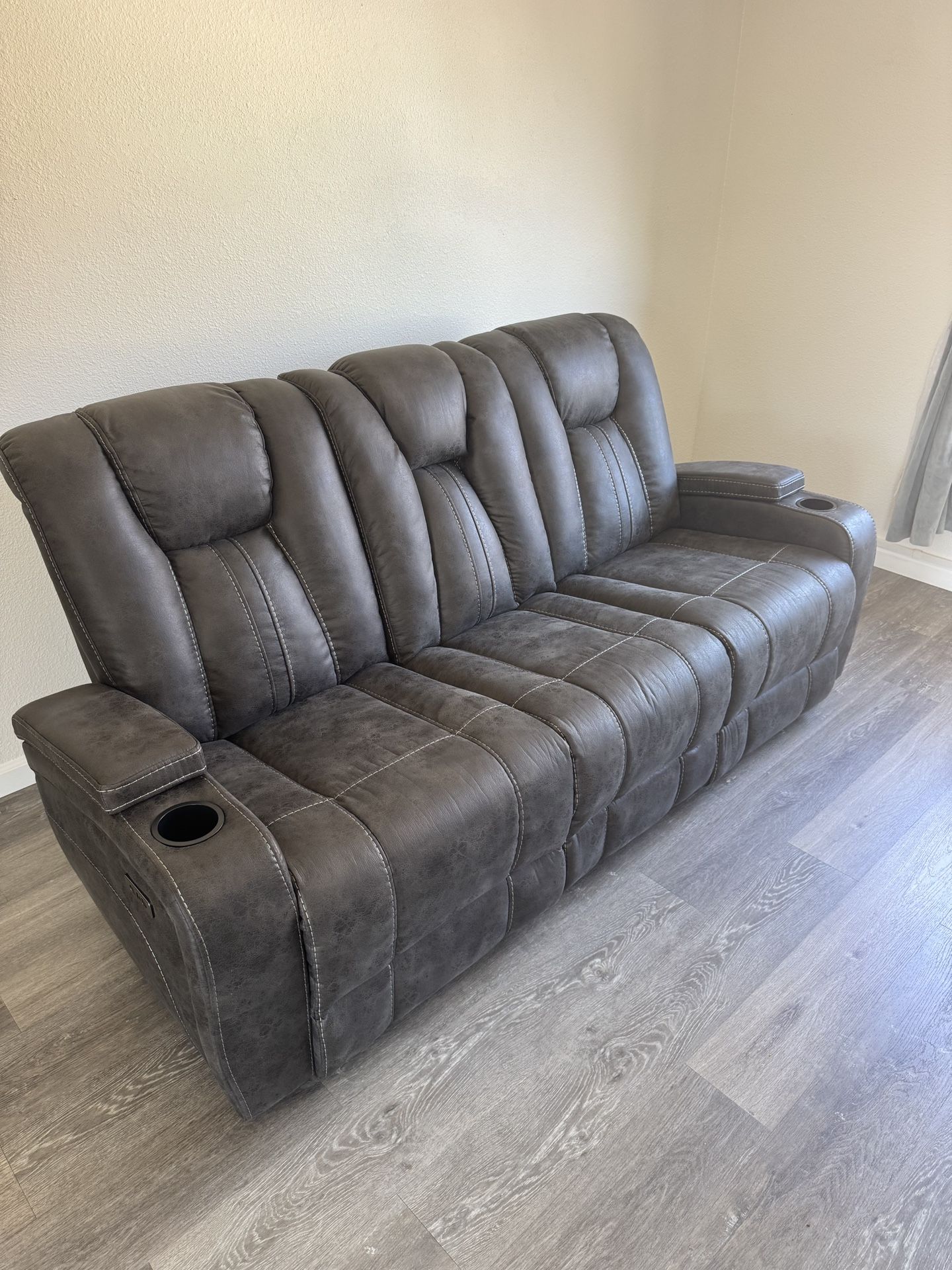 SALE Movie Theater Style Recliner Couch