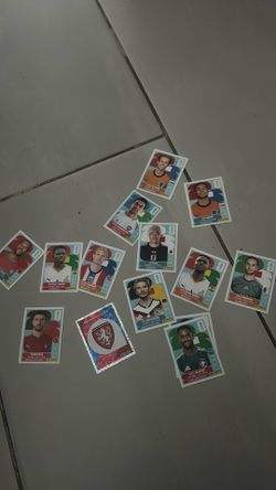 World Cup stickers dollar each