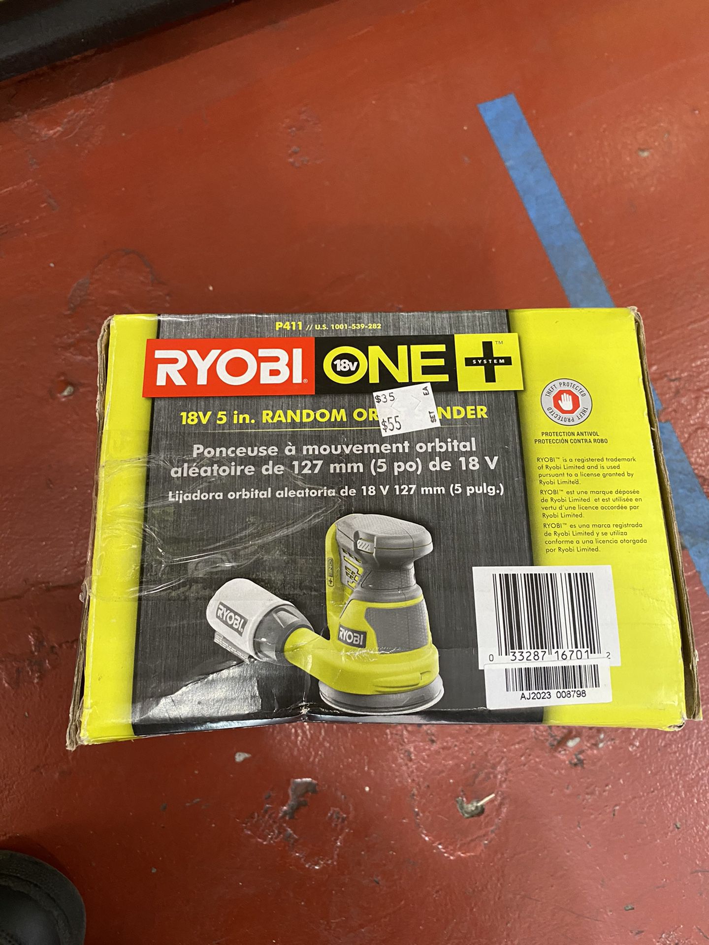 18V Ryobi Orbit Sander (tool only) Asking $35