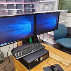 24' DUO MONITOR WITH DUO STAND (INV. D1002N)

