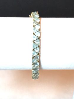 Silver Topaz Bracelet