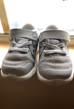 Black and grey Jordan’s