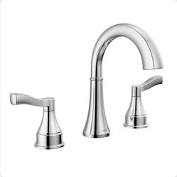 Delta Faryn 8" Widespread Bathroom Faucet Polished Chrome