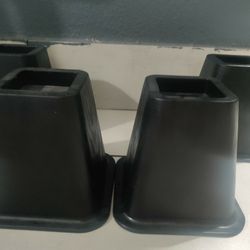Set Of 4 / Bed Risers/ Measurements In Pictures/$7 For All