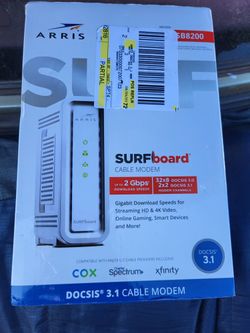 Arris Surfboard SB8200 DOCSIS 3.1 brand New