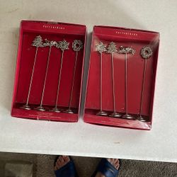 Jeweled Placecard Holders 
