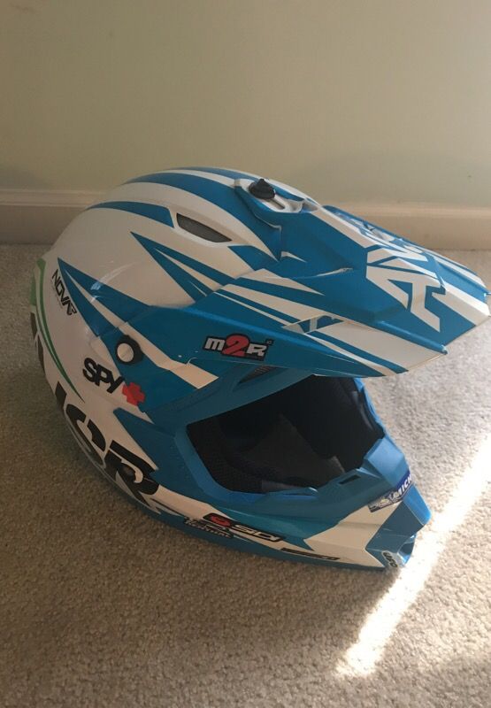 ANSR Answer Racing Helmet Nova Syncron Blue White XL