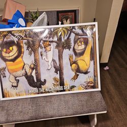 Where The Wild Things Are Framed Poster