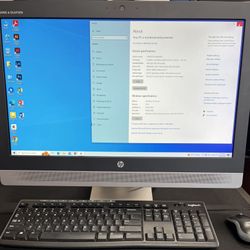 Used HP All in One Desktop 24 inch