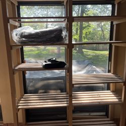 Wood Storage Rack 